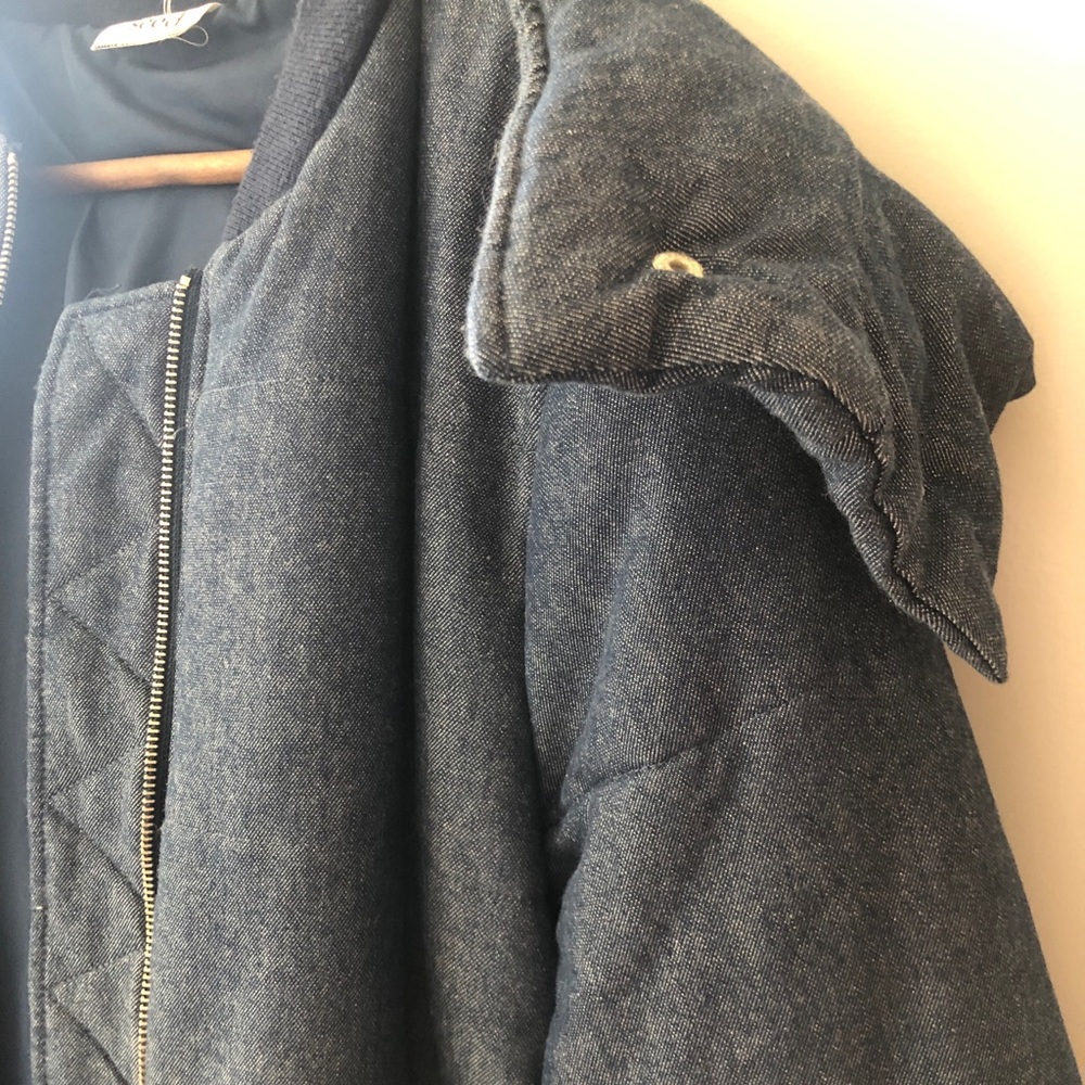 Bomber Denim Jacket
